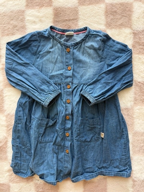 Hema spijkerjurk maat 92, Kinderen en Baby's, Kinderkleding | Maat 92, Meisje, Xx, Ophalen of Verzenden, Xx