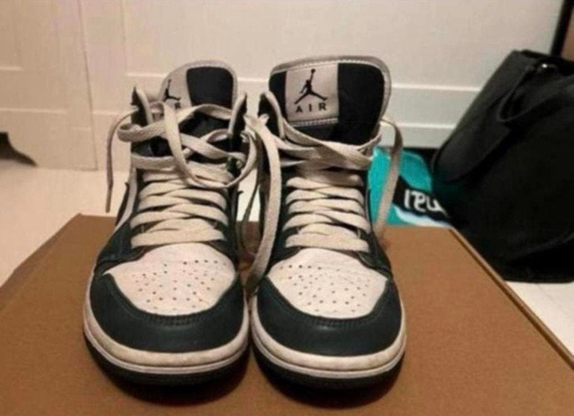 Nike Air Jordan Mid maat 36,5, Gebruikt, Jongen of Meisje, Schoenen, Ophalen of Verzenden