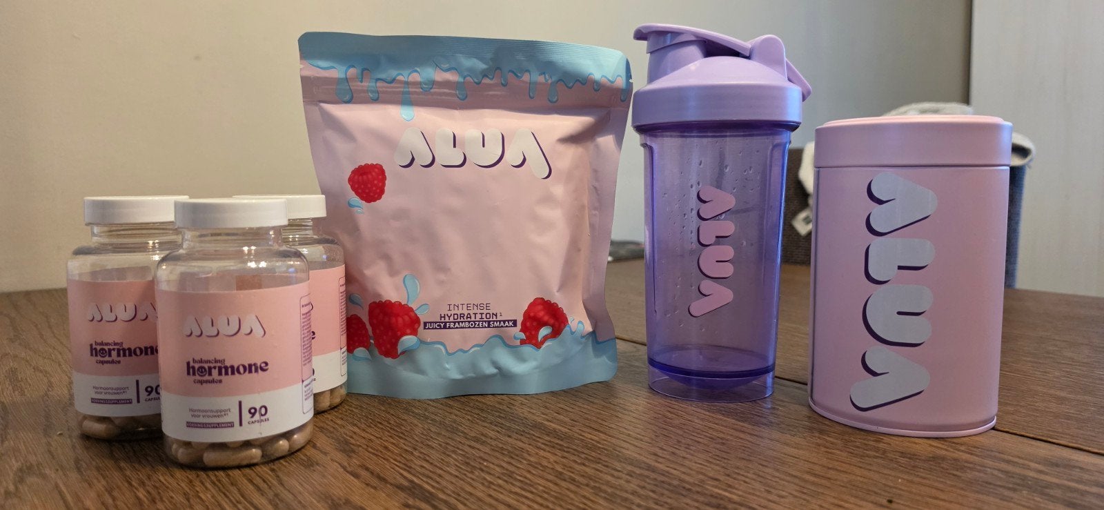 ALUA Supplementen en Shaker Set, Ophalen of Verzenden, Nieuw, Poeder of Drank