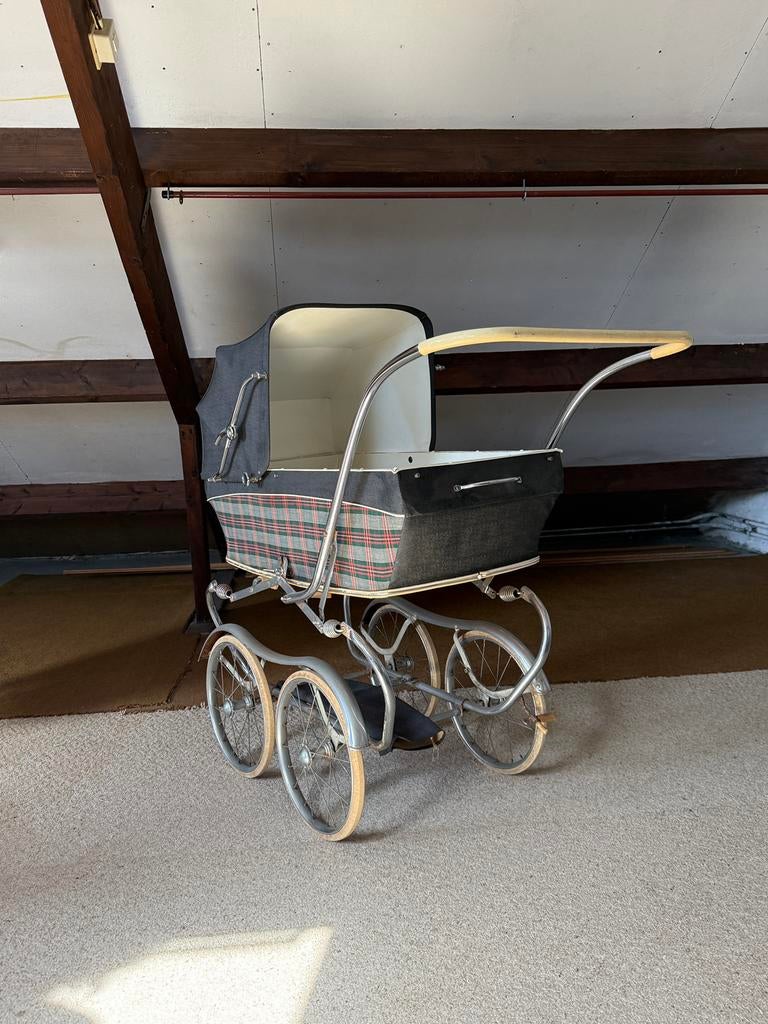 Vintage Kinderwagen jaren 60, Kinderen en Baby's, Kinderwagens en Combinaties, Ophalen, Gebruikt, Kinderwagen, Overige merken