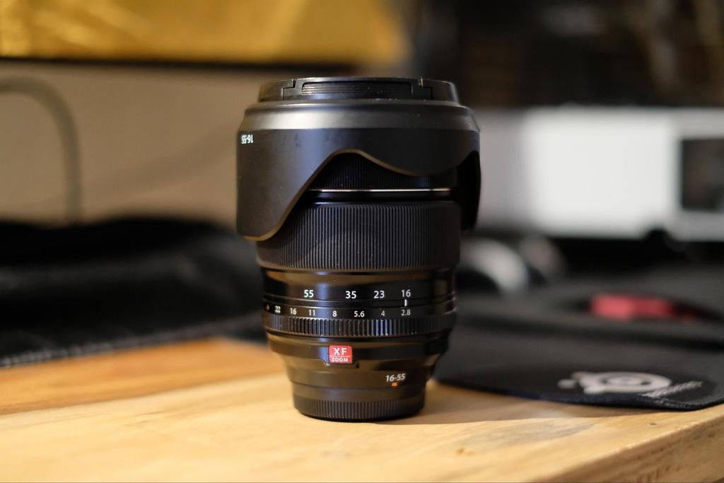Fuji 16-55mm f/2.8 lens (XF R LM WR), Audio, Tv en Foto, Fotografie | Lenzen en Objectieven, Fujifilm, Gebruikt, Handmatige focus