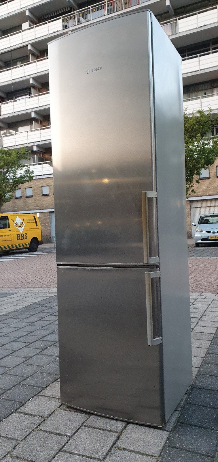Hoge BOSCH koelkast met vriesladen Bezorging mogelijk, Ophalen of Verzenden, Met aparte vriezer, Energieklasse A of zuiniger