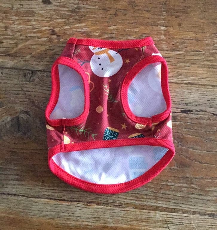 Hondentruitje puppytruitje kersttruitje, Ophalen of Verzenden, Zo goed als nieuw, Hondenshirt, Elastische pasvorm