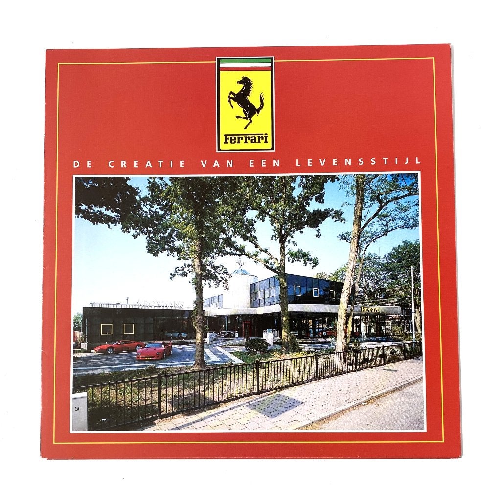 Ferrari Kroymans – programmabrochure 1992, Verzenden, Zo goed als nieuw, Ferrari