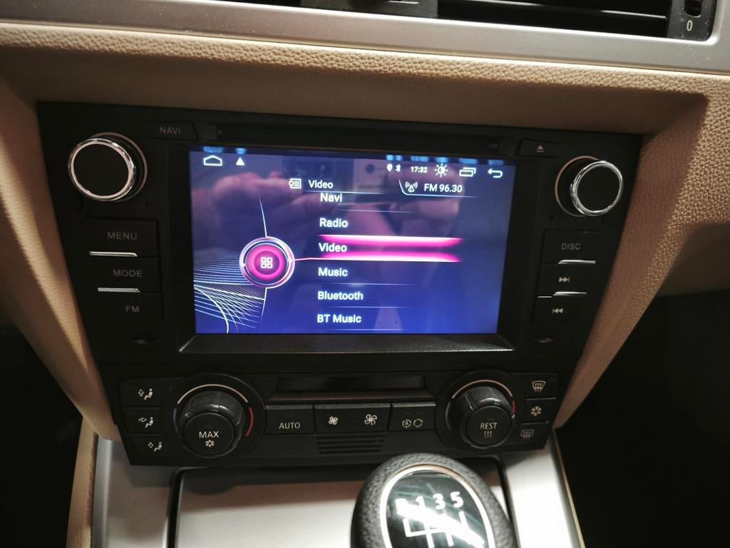 BMW E90 E91 X1 Android radio navigatie multimedia, Ophalen of Verzenden, Gebruikt