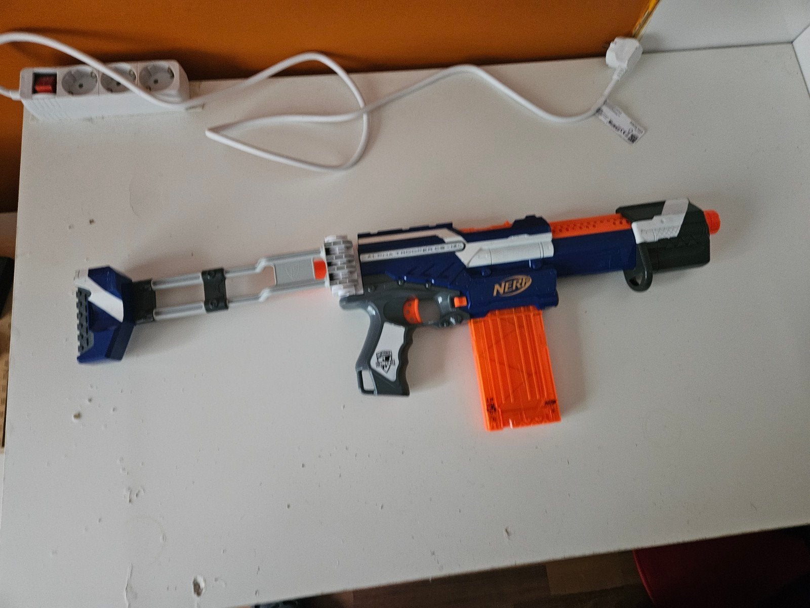 Nerf geweer, Ophalen of Verzenden, Gebruikt