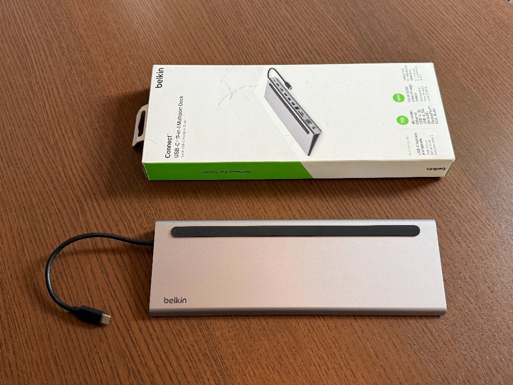 Belkin USB-C dock 11-in-1, Computers en Software, Belkin, Laptop, Ophalen of Verzenden, Zo goed als nieuw