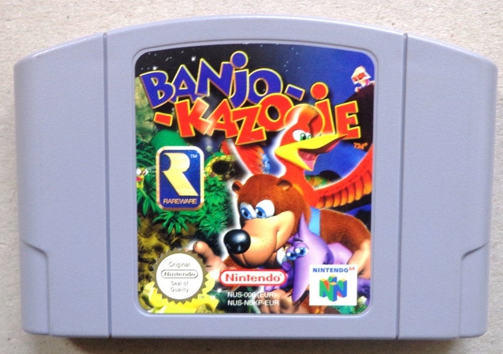 Banjo Kazooie voor de Nintendo 64, Spelcomputers en Games, Avontuur en Actie, Gebruikt, 1 speler, Ophalen of Verzenden