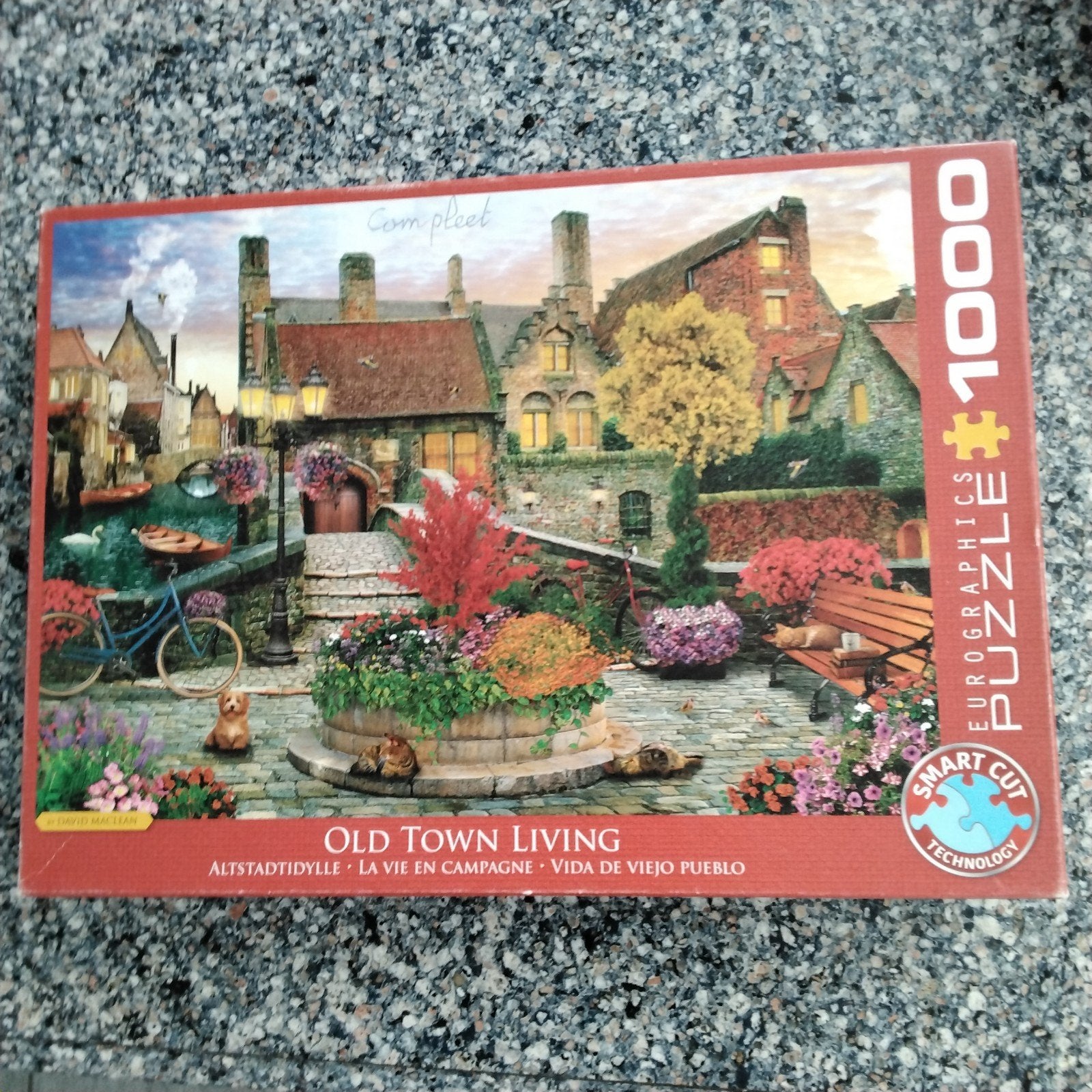 Old Town Living, Ophalen, 500 t/m 1500 stukjes, Zo goed als nieuw