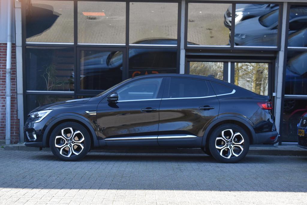 Renault Arkana 1.6 E-Tech Hybrid 145 Intens Lane Stuurvw Cam, Arkana, Gebruikt, Met garantie (alle), Leder en Stof
