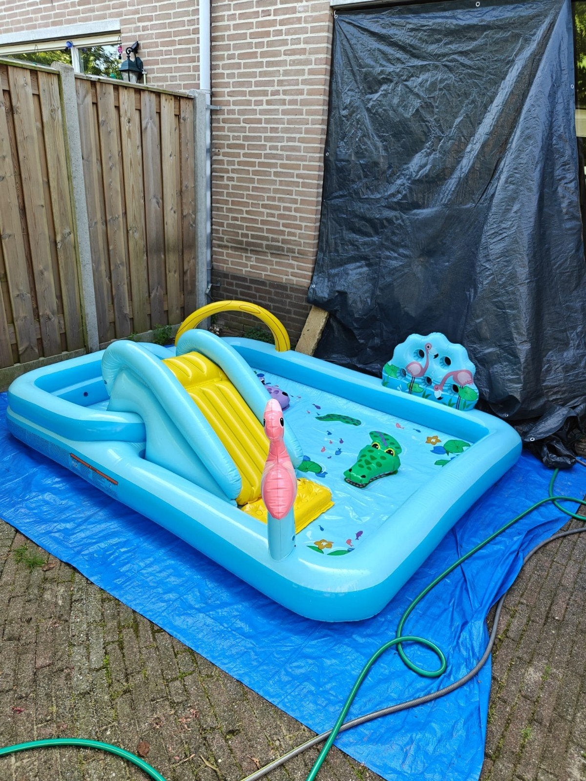 Intex Jungle Adventure Play Center Opblaaszwembad, Ophalen, Gebruikt, Opblaaszwembad, 200 tot 400 cm