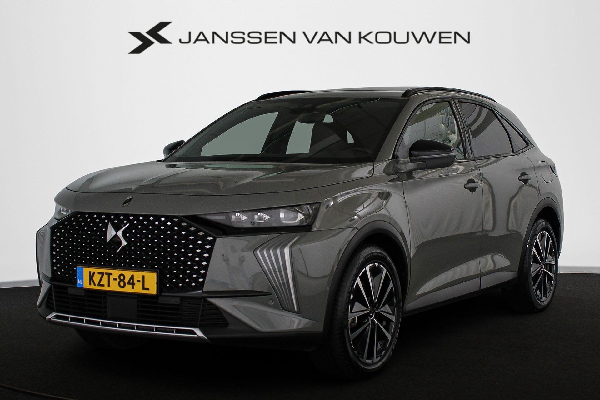 DS 7 E-Tense 225 Étoile Panoramadak Leder Memory Keyless, Auto's, 14 kWh, 4 cilinders, SUV of Terreinwagen, Verwarmde buitenspiegels