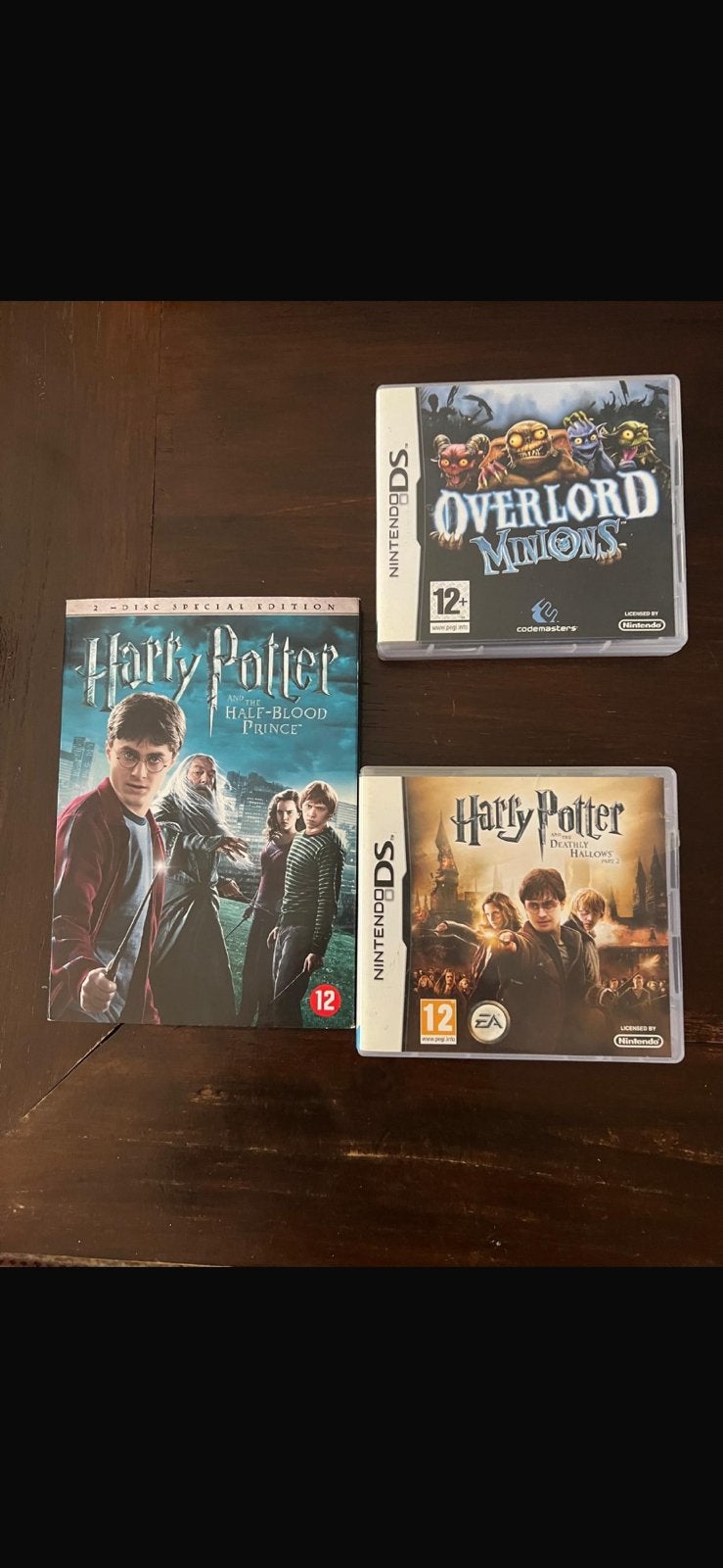 Dvd oa van hary potter en nitendo spel, Avontuur en Actie, 1 speler, Ophalen of Verzenden, Zo goed als nieuw