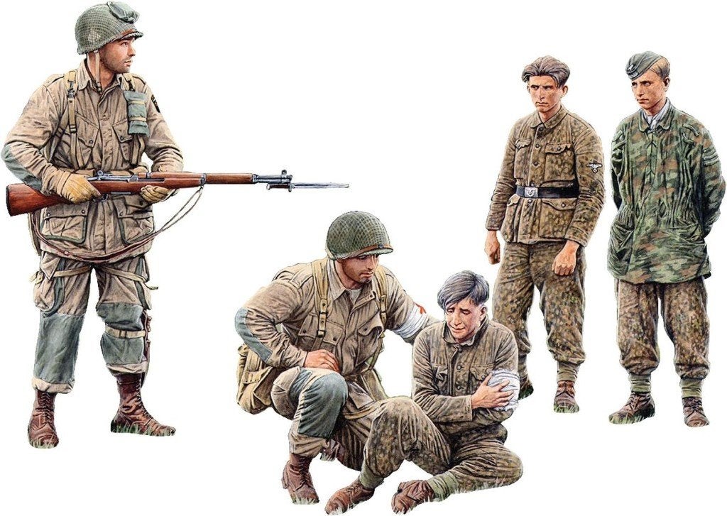 Miniart 1:35 US 101st Airborne division - Normandy 1944, Hobby en Vrije tijd, Ophalen of Verzenden, Nieuw, 1:35 tot 1:50, Figuur of Figuren