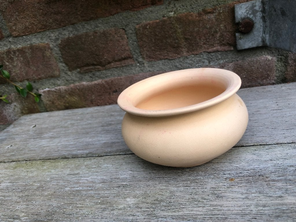 klein vaasje - terra cotta -, Ophalen of Verzenden, Gebruikt, Steen/keramiek