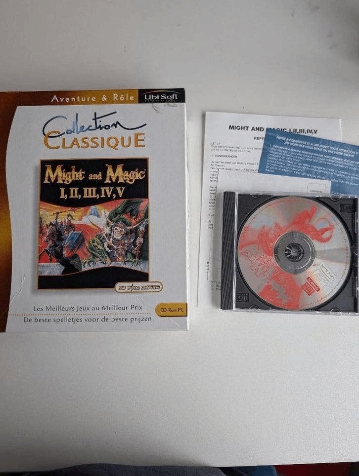 Might and magic 1, 2, 3, 4, 5 collection PC, 1 speler, Ophalen of Verzenden, Zo goed als nieuw, Vanaf 12 jaar