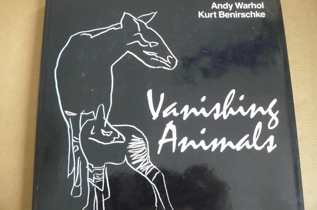 ANDY WARHOL / Vanishing Animals / Kurt Benirschke, Ophalen of Verzenden, Zo goed als nieuw