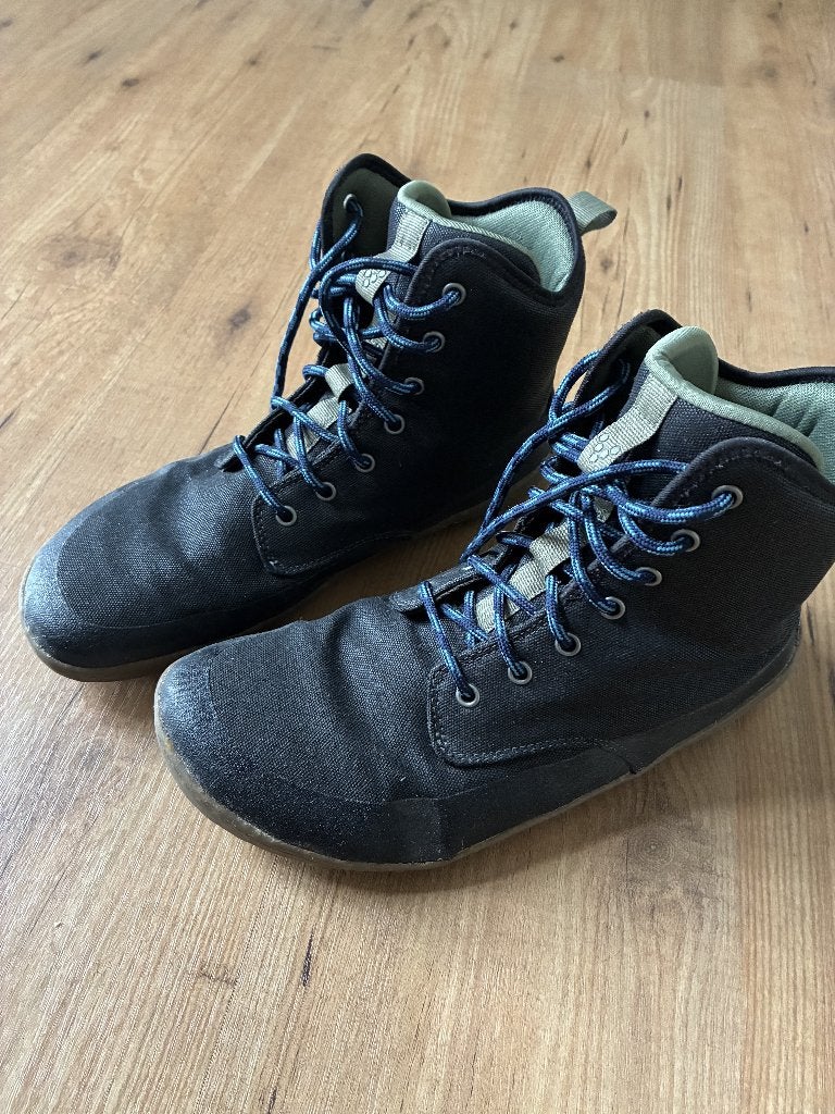 VIVO barefoot Scott III ECO men maat 45, Zwart, Boots, Ophalen of Verzenden, Vivo barefoot