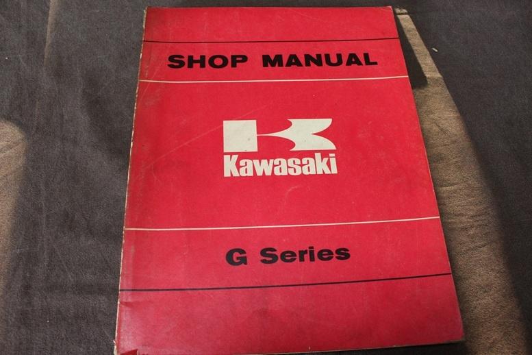 Kawasaki G series 99cc motorcycle workshop manual 1974/75, Motoren, Handleidingen en Instructieboekjes, Ophalen of Verzenden, Kawasaki