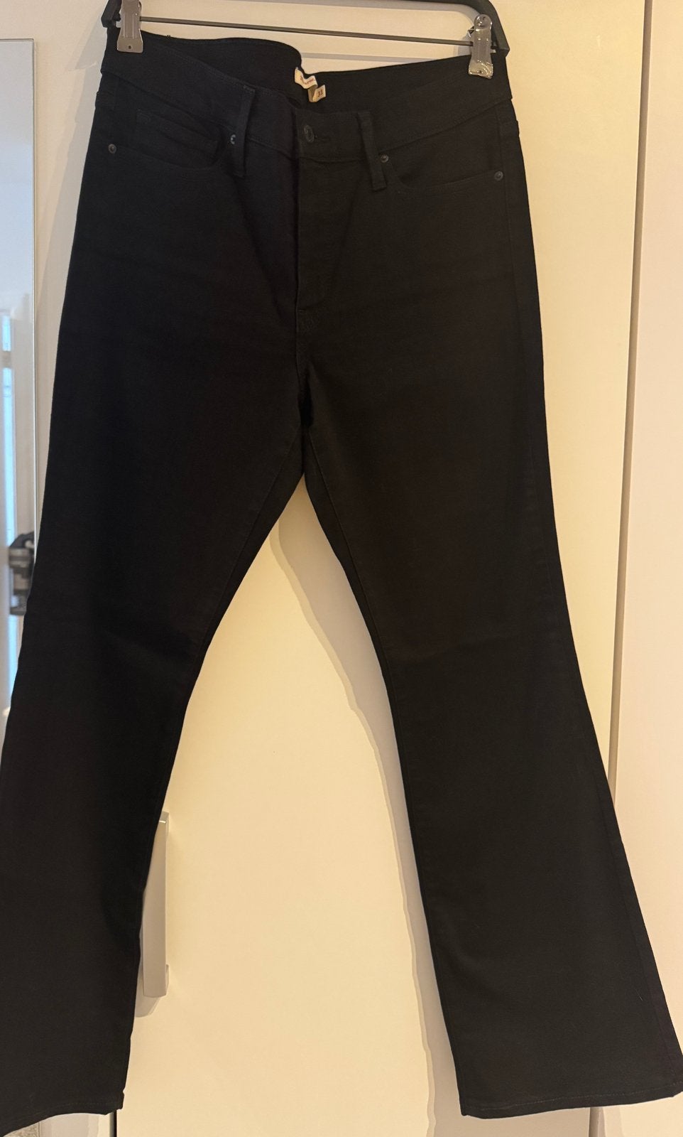 Levi’s shaping bootcut jeans soft black, Zwart, Maat 42/44 (L), Nieuw, Ophalen of Verzenden