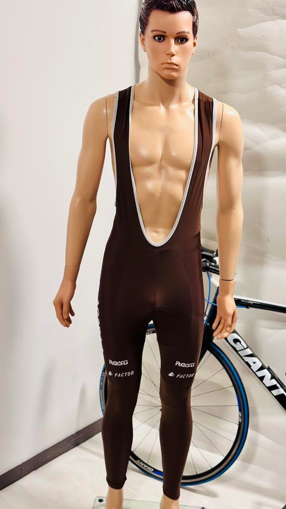 Lange wielrenbroek fietsbriek maat M Rosti AG2R la Mondiale, Fietsen en Brommers, Ophalen of Verzenden, Zo goed als nieuw, Bovenkleding