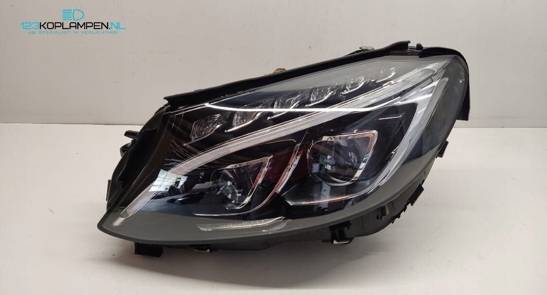 Mercedes C Klasse W205 Full Led Koplamp links, Gebruikt, -, Ophalen of Verzenden, -