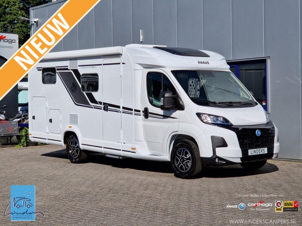 Knaus Van TI 650 MEG Vansation | Automaat | Model 2027, Caravans en Kamperen, Automaat, Fiat, Tot en met 2, 6 tot 7 meter