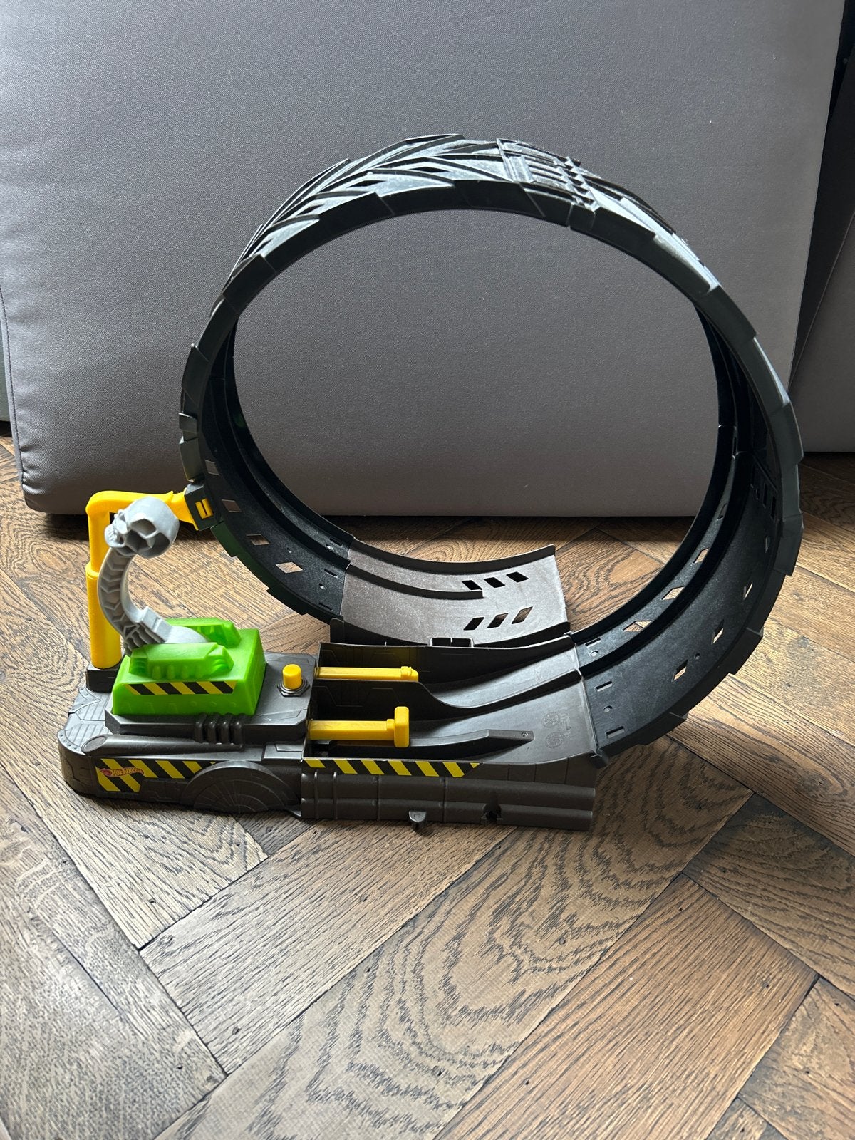Hot Wheels Racebaan met Looping - Zo goed als nieuw, Ophalen, Racebaan, Zo goed als nieuw, Hot Wheels
