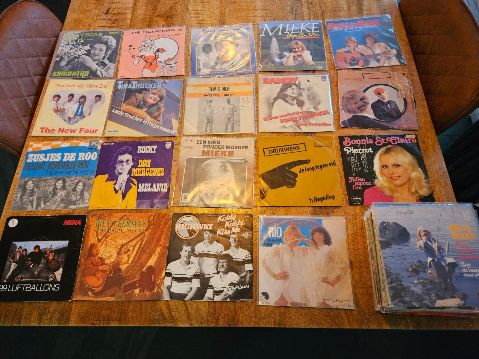 Setje van 51 piraten vinyl, Ophalen of Verzenden, Gebruikt, 7 inch, Piraten en Zeemansliederen