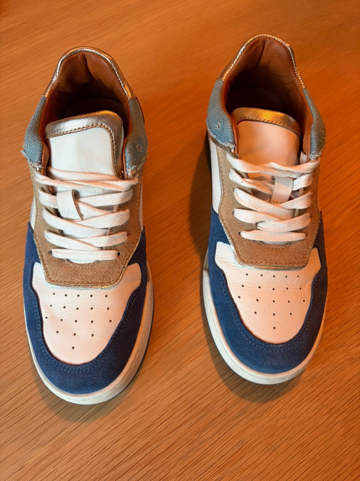 Dames sneaker maat 37 DWARS label, Blauw, Ophalen of Verzenden, Sneakers of Gympen, Zo goed als nieuw