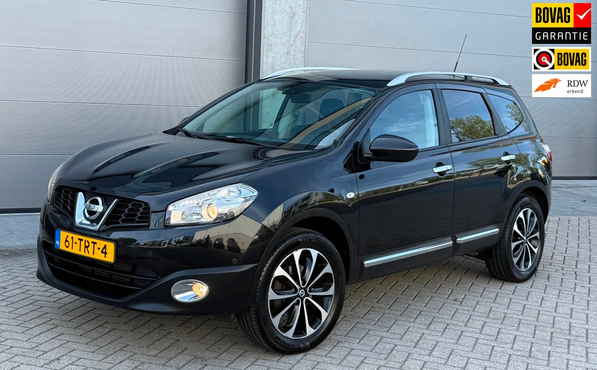 Nissan Qashqai+2 1.5dCi Connect Edition Zwart 2011 APK|NAP, Auto's, Voorwielaandrijving, Euro 5, Stof, Gebruikt