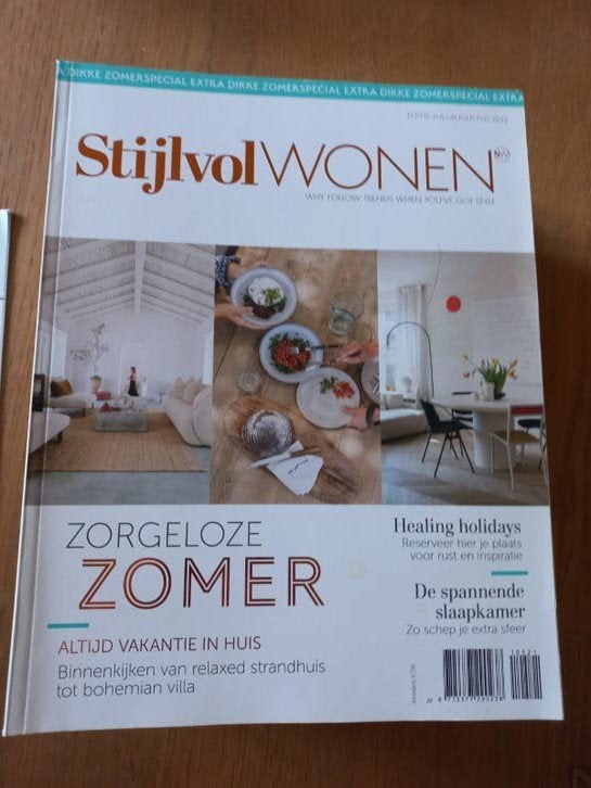 Stijlvol Wonen Zomer Special - Wooninspiratie Magazine, Ophalen of Verzenden, Zo goed als nieuw, Overige typen