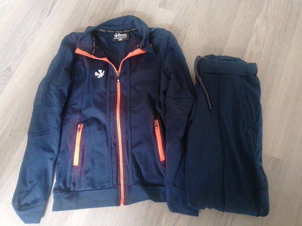 Reece Sportswear Trainingspak maat 152, Blauw, Overige typen, Ophalen of Verzenden, Gedragen