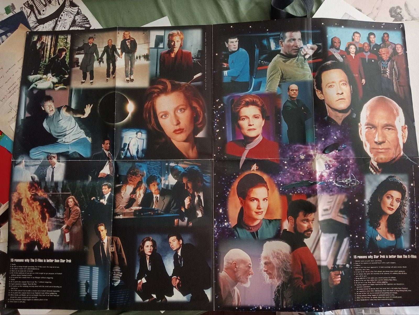 Star Trek poster, Verzamelen, Posters, Ophalen of Verzenden, Gebruikt, A1 t/m A3, Film en Tv