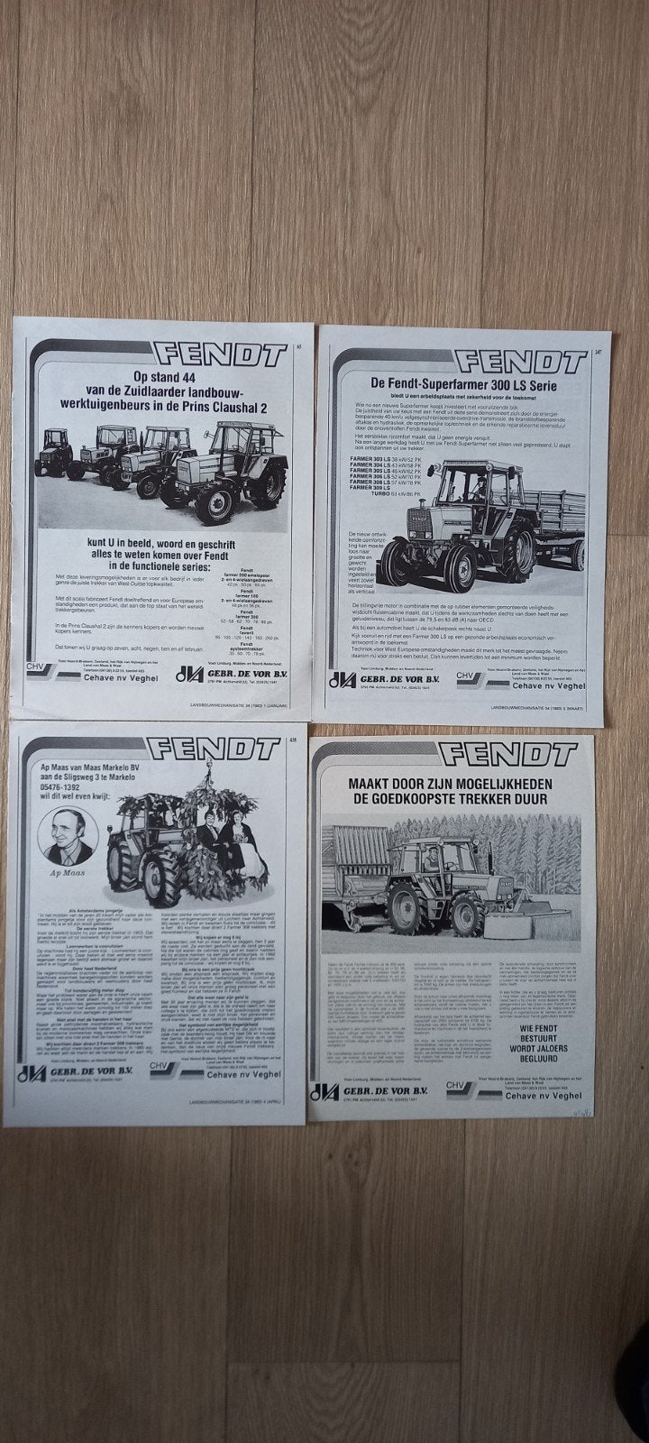 AF 83 : Fendt advertenties., Ophalen of Verzenden, 1920 tot 1940, Tijdschrift