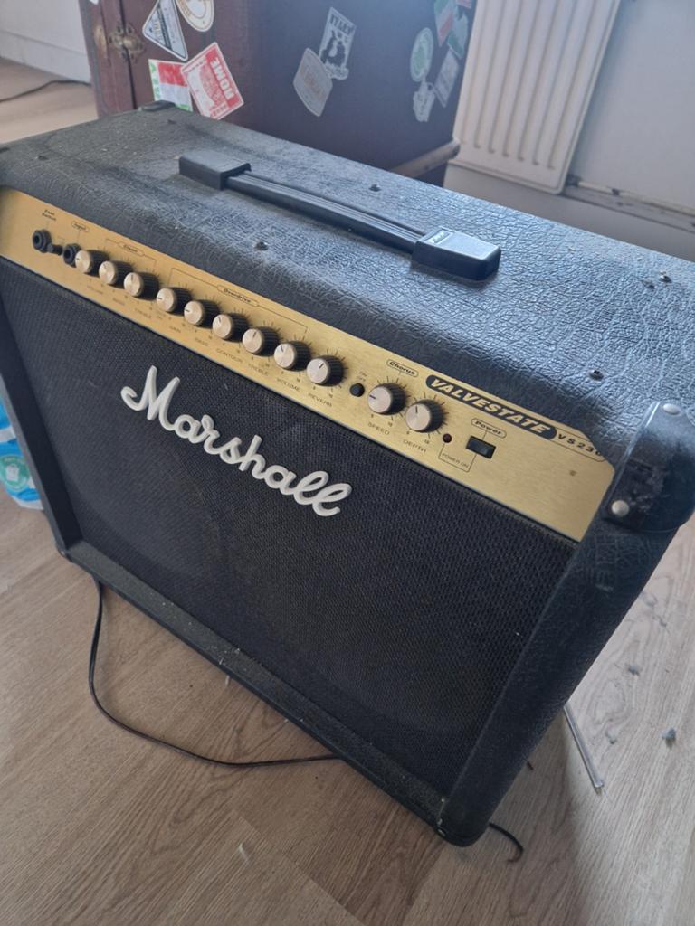 Gitaarversterker Marshall vs230 Valvestate, Ophalen, Gebruikt