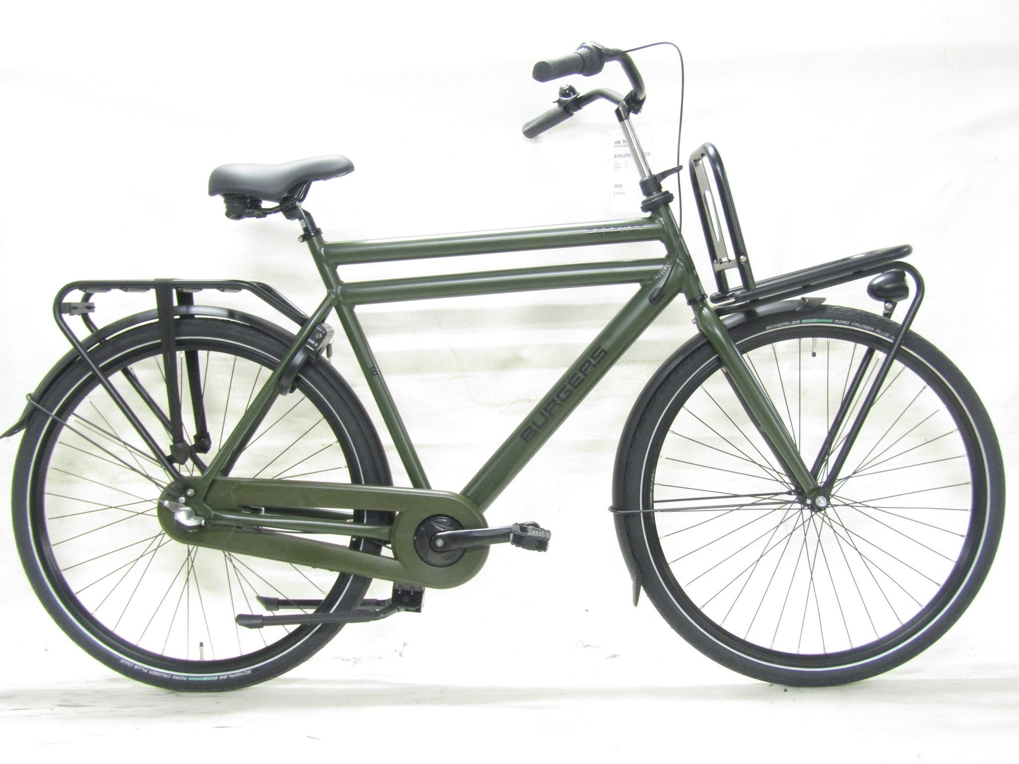 Burgers Booster groen heren 61cm 28inch, 61 tot 65 cm, Nieuw, Overige merken, Versnellingen