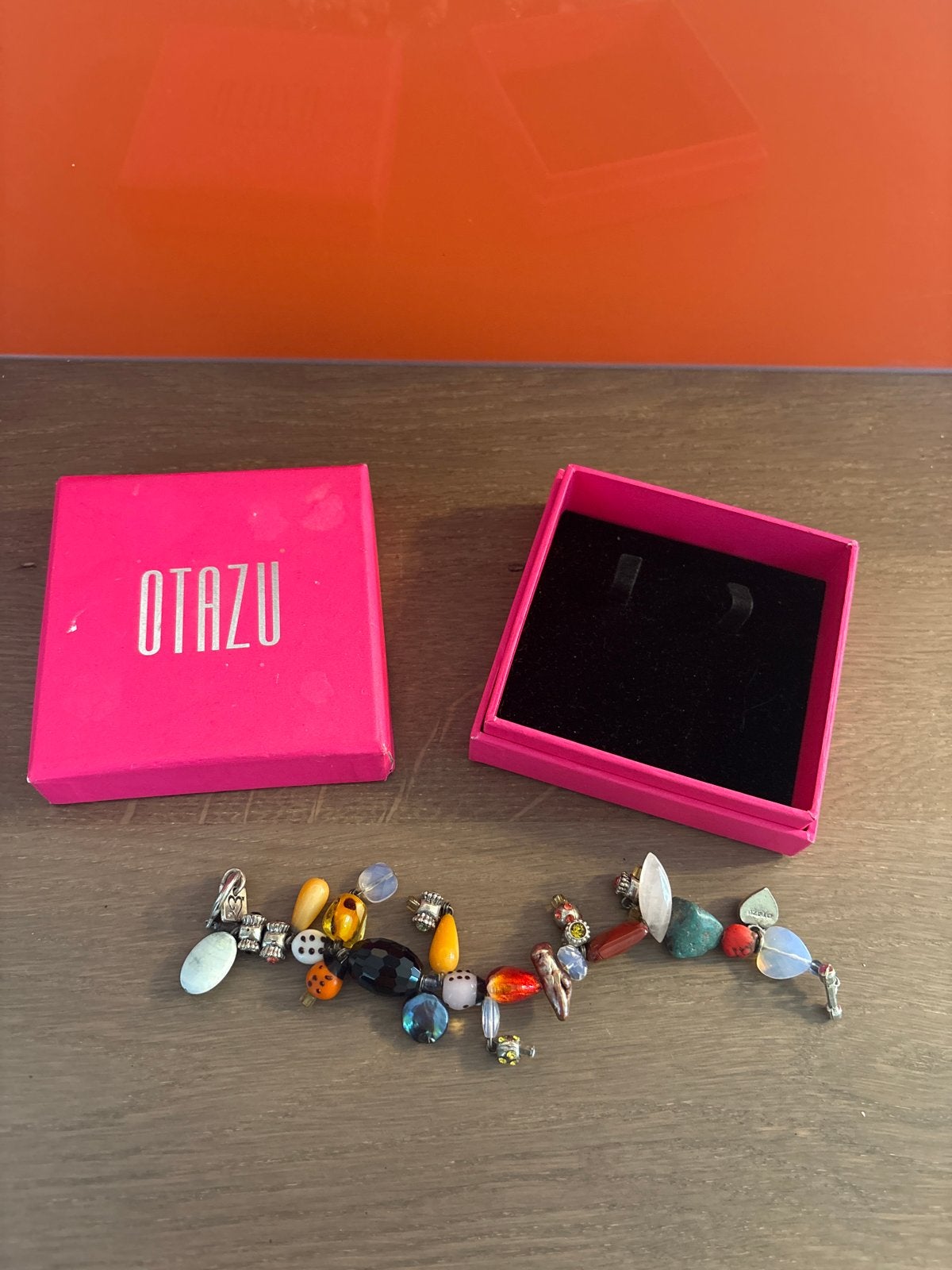 Otazu Armband met Diverse Kralen en Bedels, Overige materialen, Overige kleuren, Ophalen of Verzenden, Zo goed als nieuw