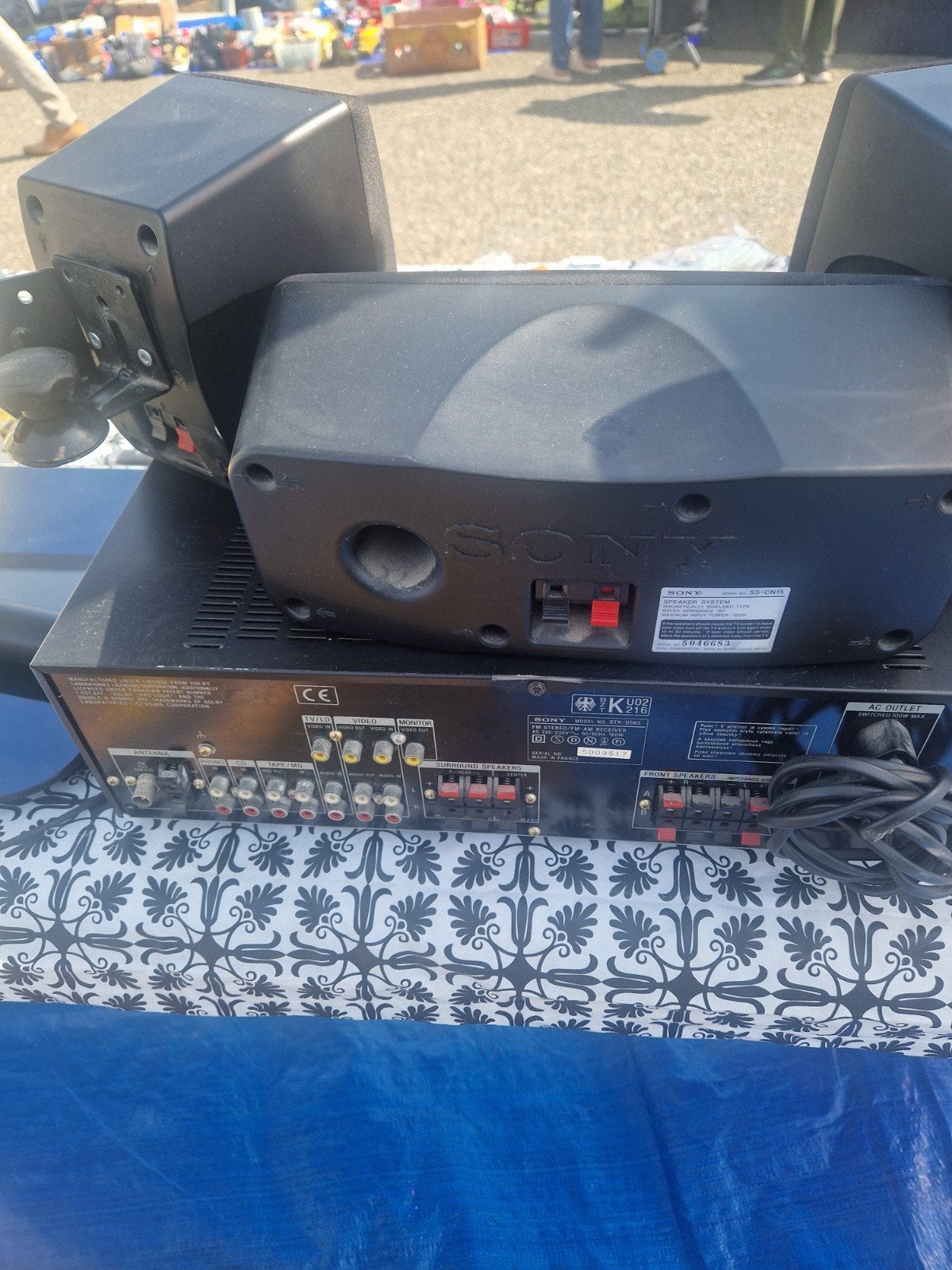 Sony dolby surround  versterker, Audio, Tv en Foto, Versterkers en Receivers, Ophalen of Verzenden, Sony