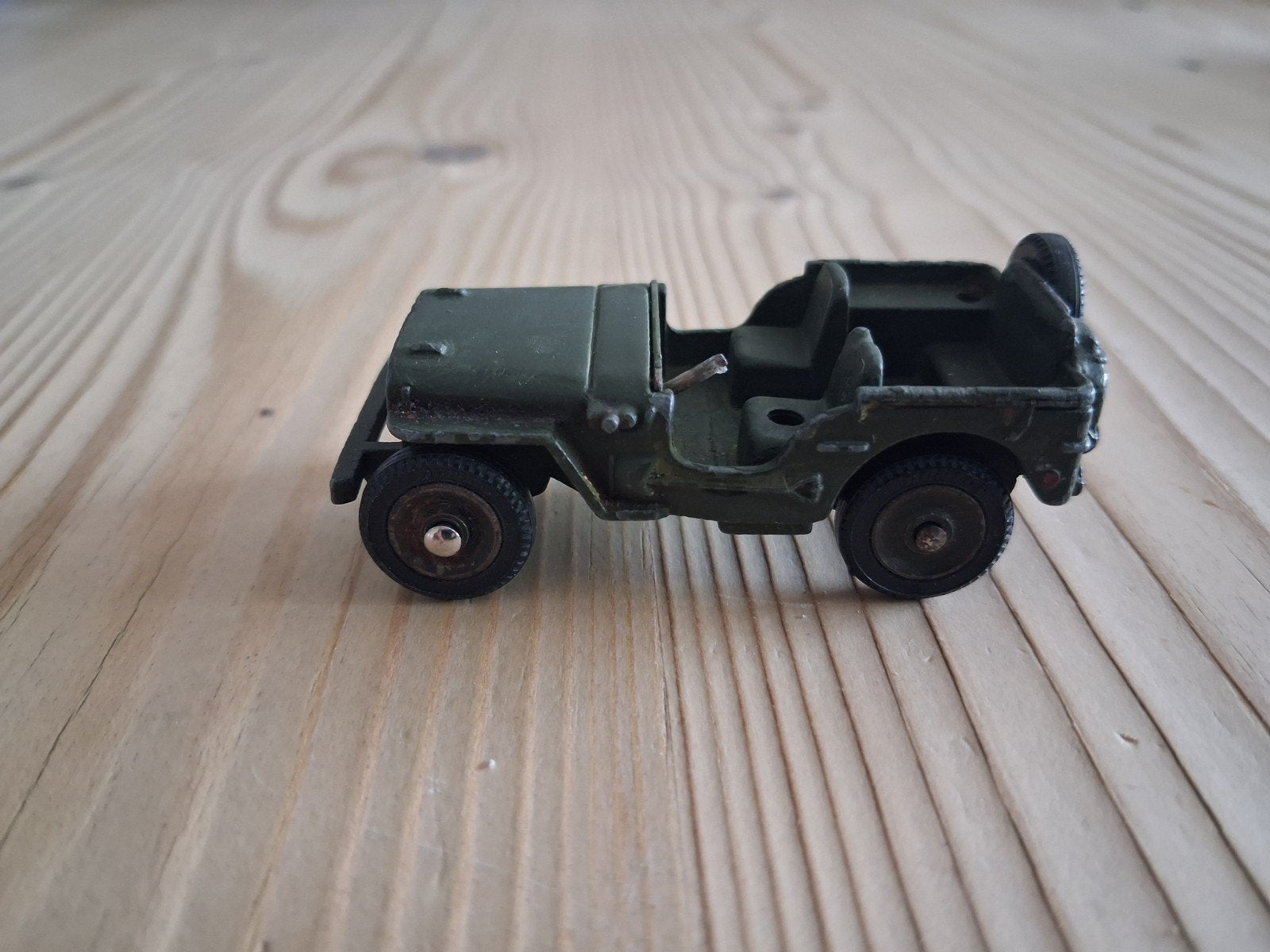 Dinky Toys Jeep 80B, Ophalen of Verzenden, Gebruikt, Auto, Dinky Toys