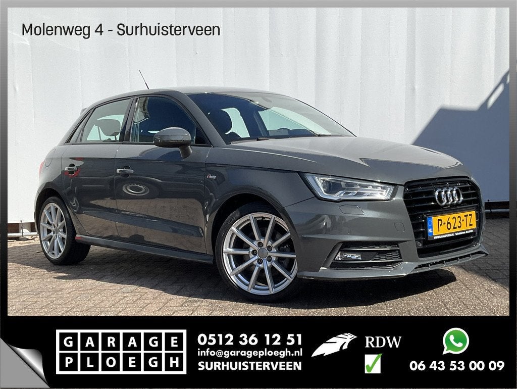 Audi A1 Sportback 1.6 TDI Sport Pro Line S-Line Automaat Cru, Auto's, Audi, Euro 6, 4 cilinders, 4 stoelen, 116 pk