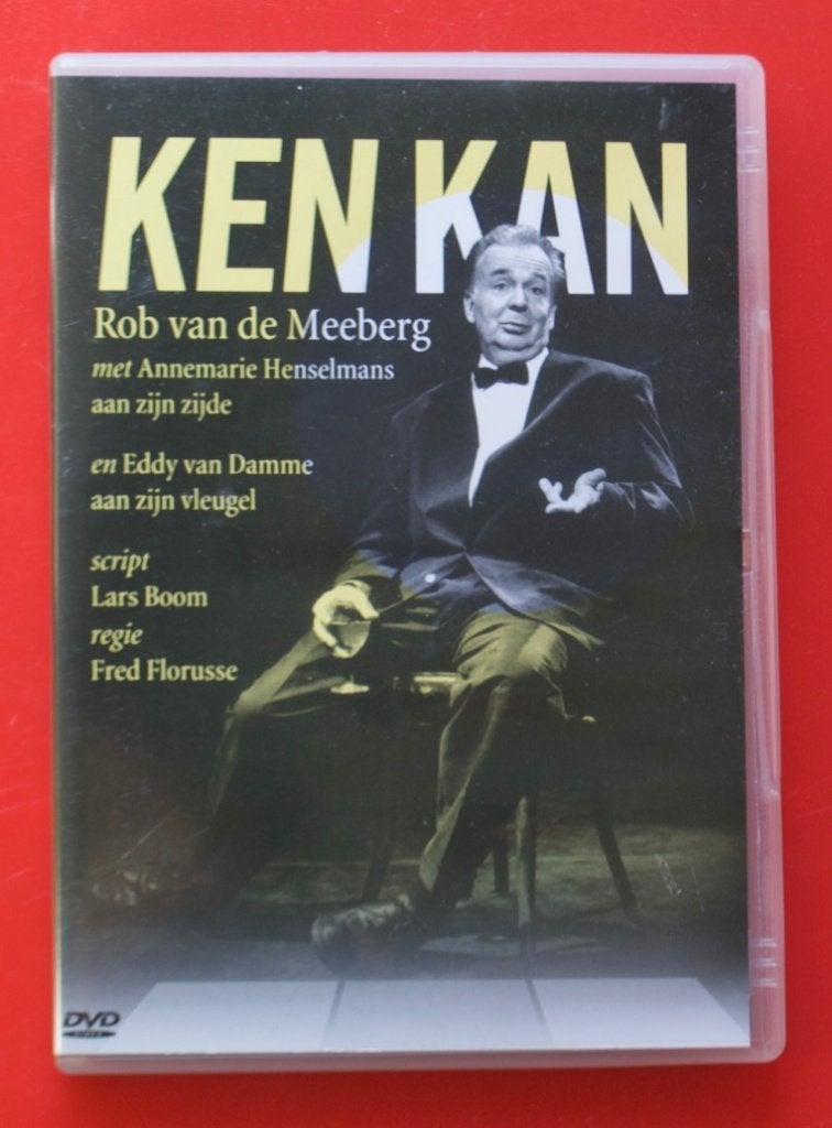 dvd Ken Kan Rob van de Meeberg speelt Wim Kan cabaretier, Alle leeftijden, Ophalen of Verzenden, Gebruikt, Drama