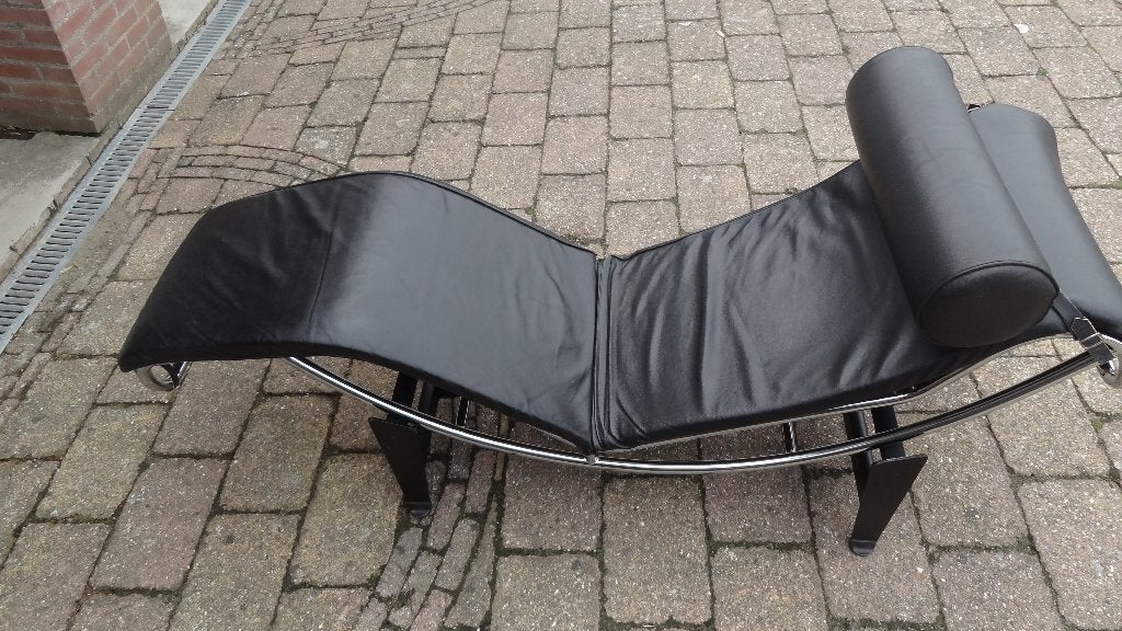 Replica Le Corbusier LC4 Chaise Longue, Ophalen, Gebruikt, Eenpersoons, Minder dan 75 cm