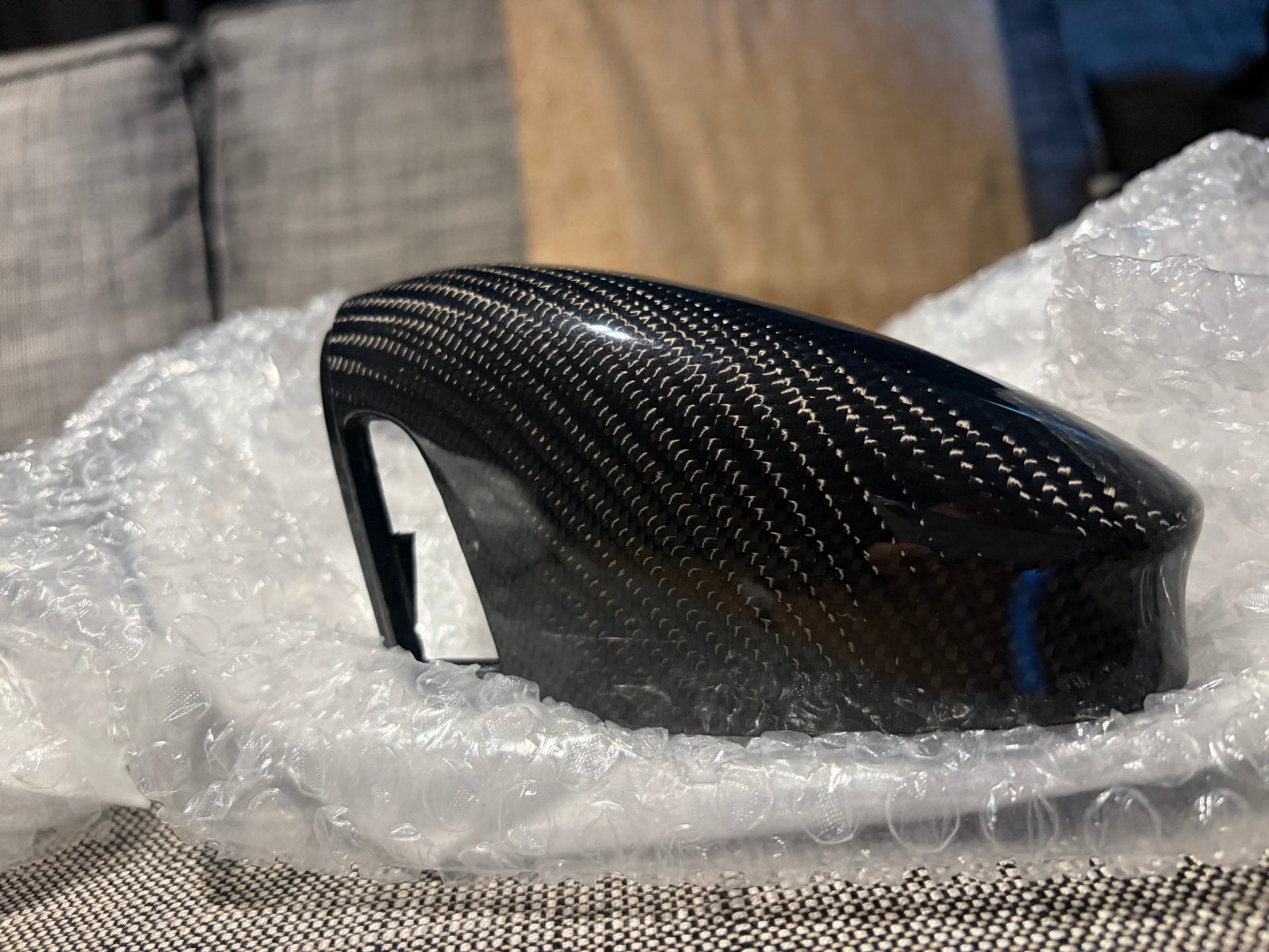 Carbon Spiegelkappen voor golf 8 gti met dodenhoek, Auto-onderdelen, Spiegels, Ophalen of Verzenden, Nieuw, BMW