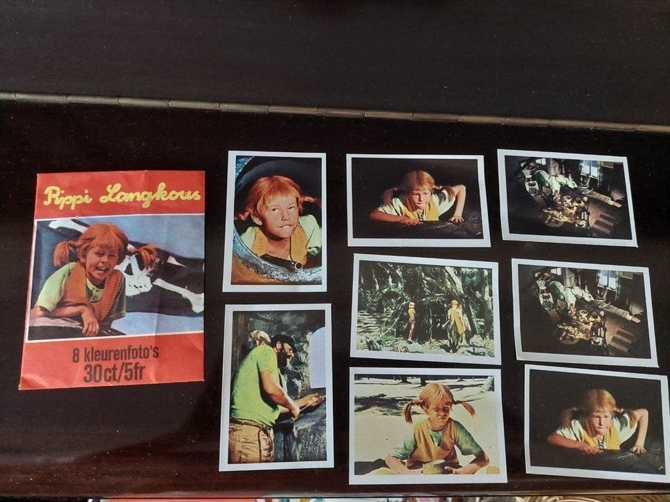 Vintage Pippi Langkous Spaarkaartjes - Zeldzame Collectie, Verzamelen, Ophalen of Verzenden, Gebruikt