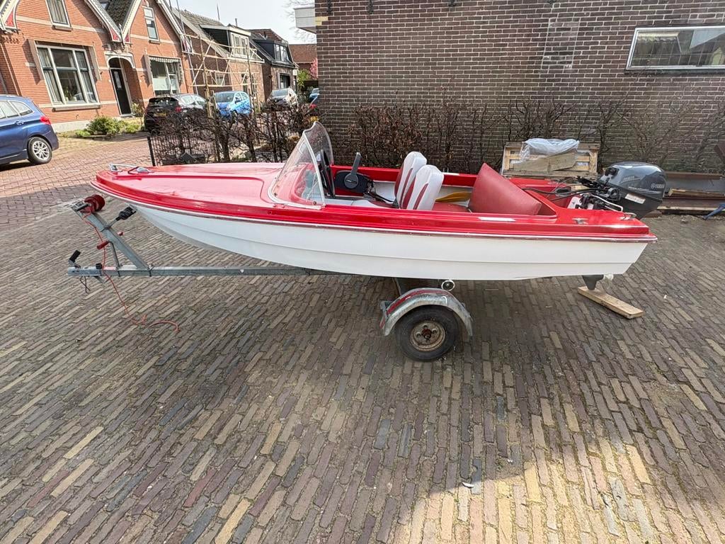 Retro boot, Watersport en Boten, Ophalen, Zo goed als nieuw, Minder dan 70 pk, 3 tot 6 meter