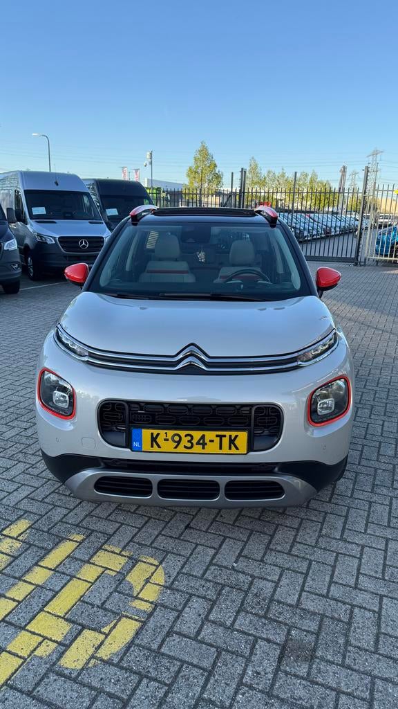 Citroën C3 Aircross 1.2 Puretech 110pk S&S Eat6 2017 Grijs, 840 kg, 3 cilinders, SUV of Terreinwagen, 57 €/maand