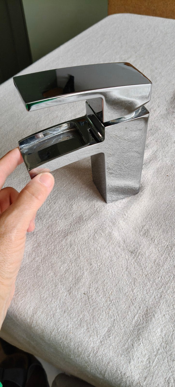Aquazuro Wastafelkraan - 15 cm totale hoogte, Ophalen of Verzenden, Nieuw, Chroom, Kraan