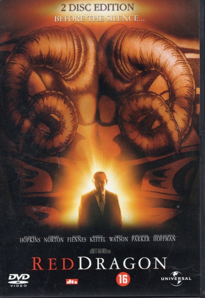 Red Dragon - Anthony Hopkins 2 DVD Set, Cd's en Dvd's, Horror, Engels, Alle leeftijden, Nederlands