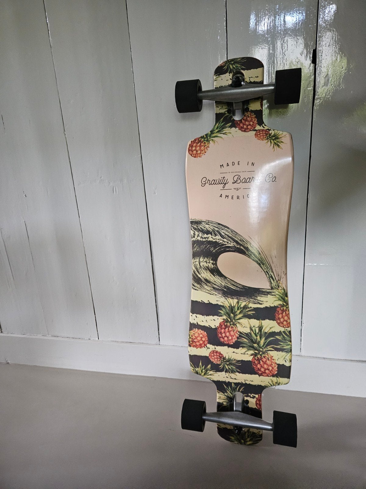 Longboard Gravity Double Drop Pineapple 38", Ophalen of Verzenden, Longboard
